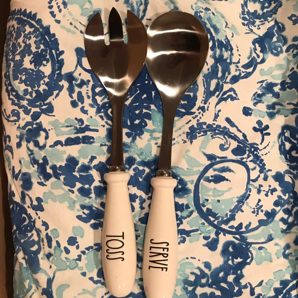 Rae Dunn Toss Serve Utensils